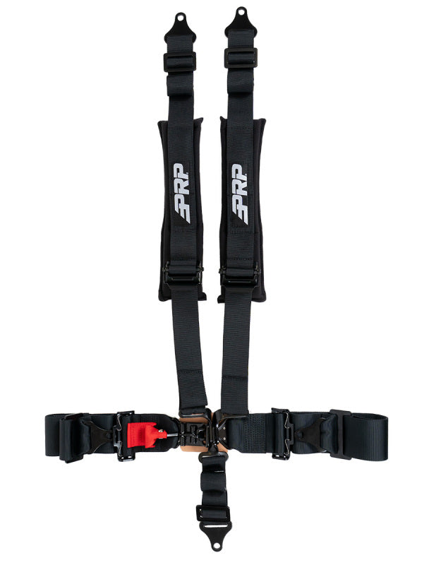 PRP Seats PRP 5.3x2 Harness - 5 Point Harness 3In Lap Belts 2In Shoulder Belts w/ Removable Pads - SB5.3X2RP