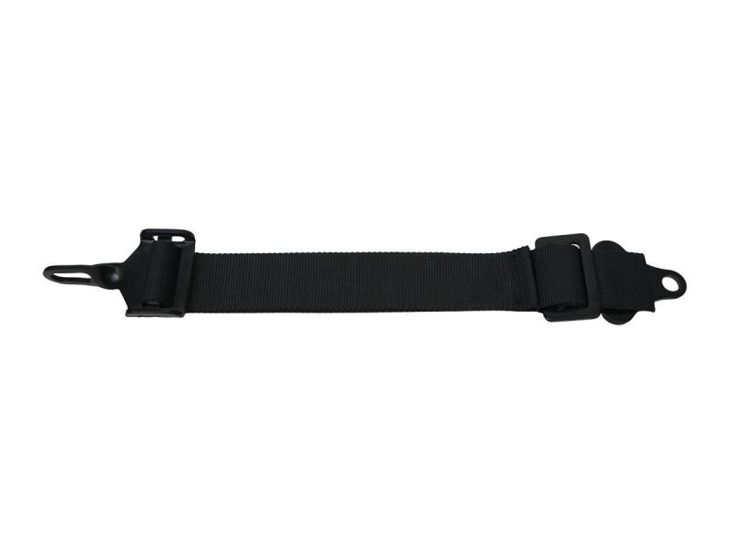 PRP Seats PRP Adjustable Crotch Belt for Latch and Link Harness - 5th Point Only - Black - SBCR-ADJ
