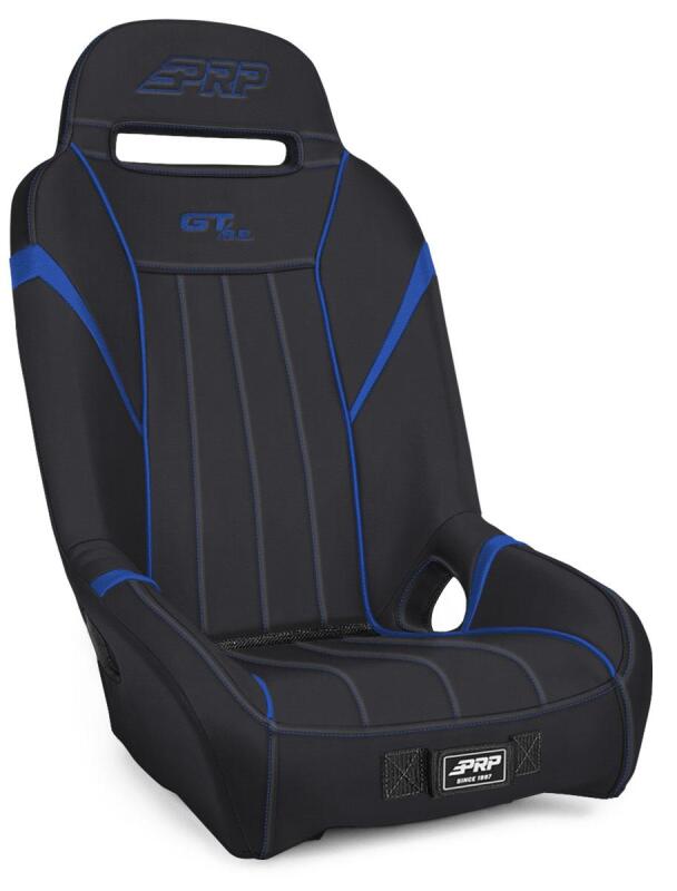 PRP Seats PRP GT/S.E. Rear Suspension Seat- Black/Blue - A58R-V