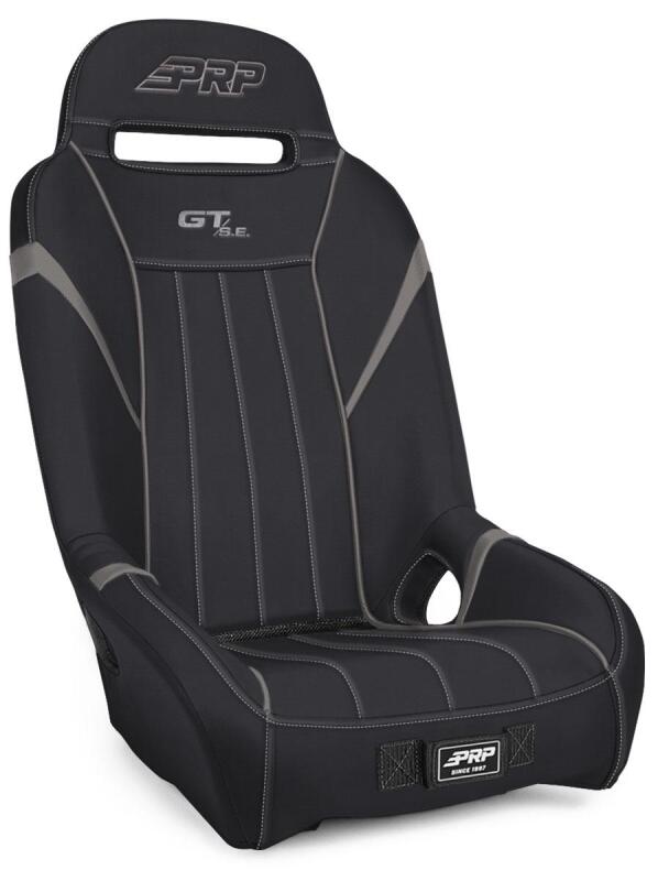 PRP Seats PRP GT/S.E. Rear Suspension Seat- Black/Grey - A58R-203