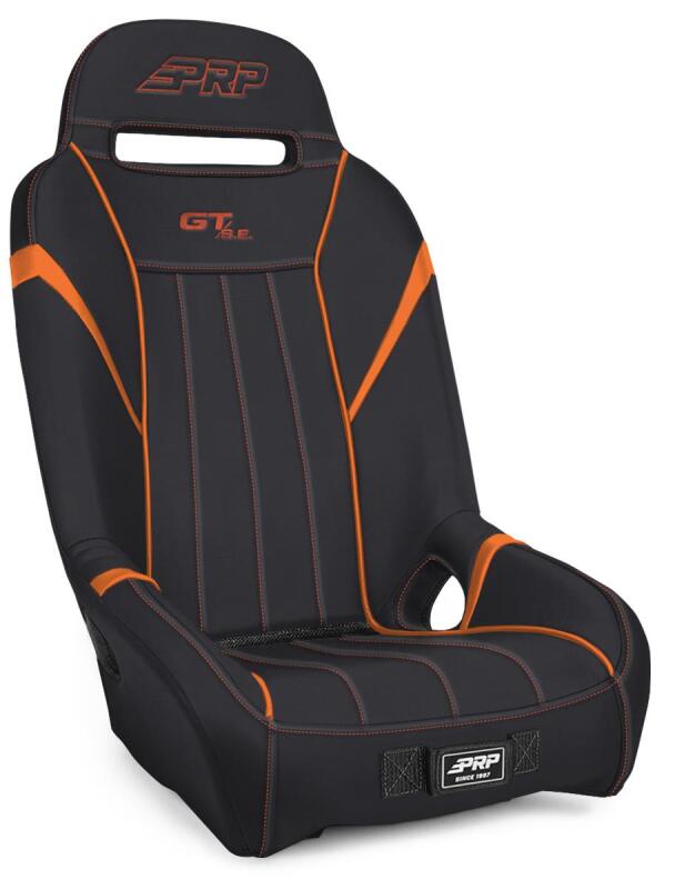 PRP Seats PRP GT/S.E. Suspension Seat - Black/Orange - A5701-PORXP-207