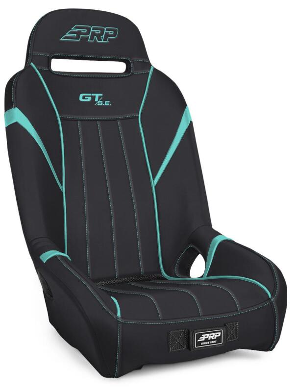 PRP Seats PRP GT/S.E. Suspension Seat - Black/Teal - A5701-PORXP-238
