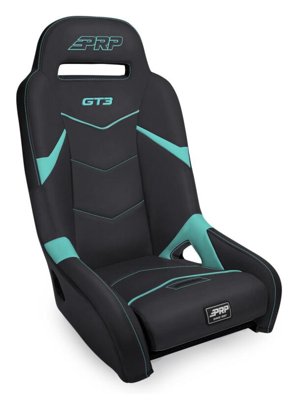 PRP Seats PRP GT3 Suspension Seat - Black/Teal - A7301-PORXP-238