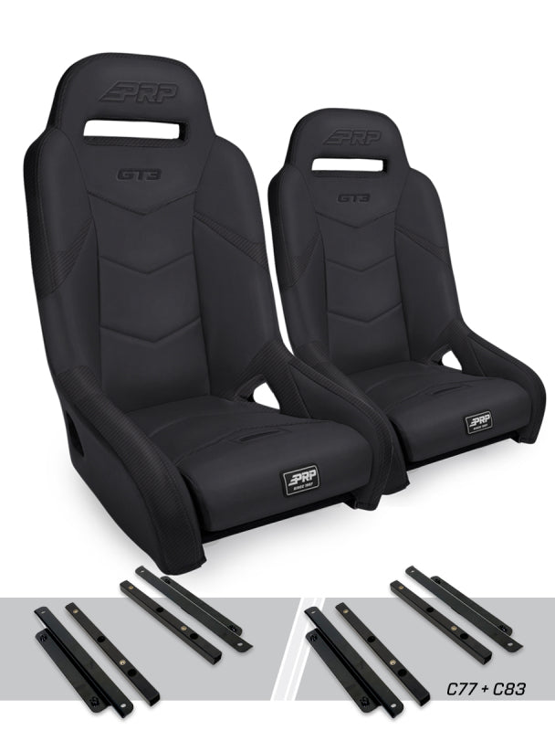 PRP Seats PRP Polaris General GT3 Suspension Seats Kit - A7301-PORXP-C83-201