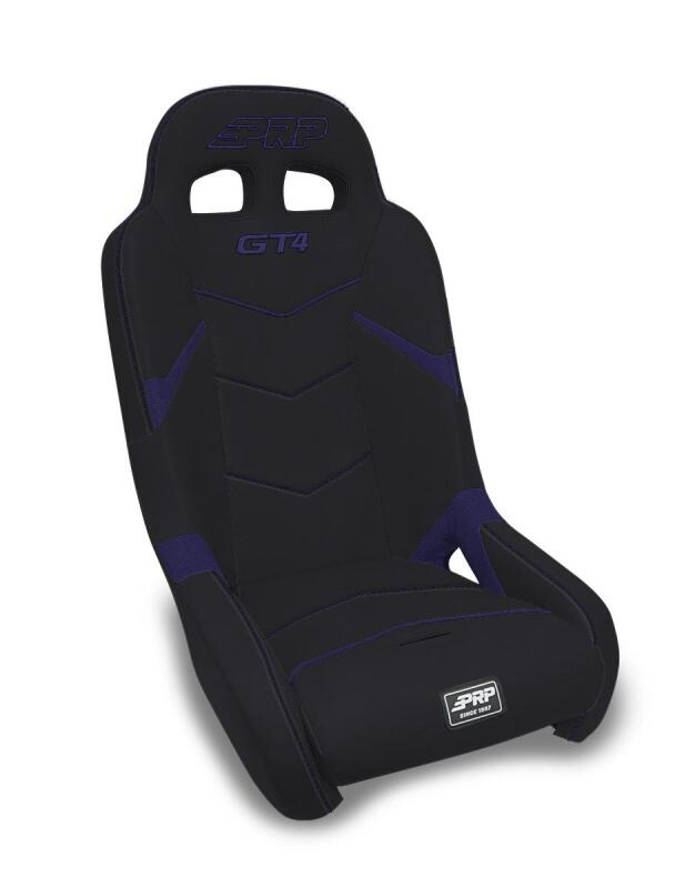 PRP Seats PRP Polaris RZR/Can-Am Maverick GT4 Suspension Seat - Black/Purple - AU63001-PORXP-M