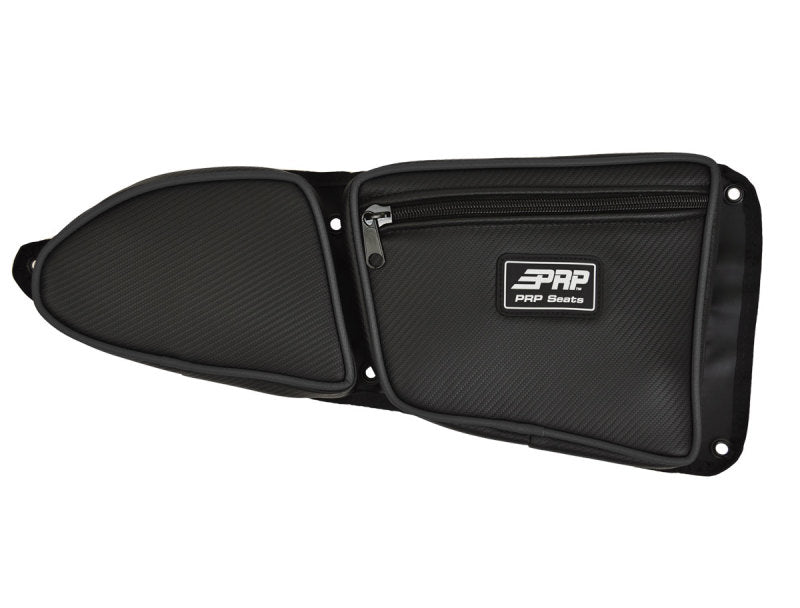 PRP Seats PRP Polaris RZR Front Door Bag with Knee Pad (Passenger Side)- Black - E37-210