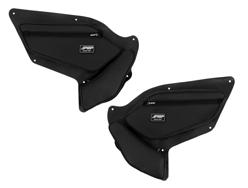 PRP Seats PRP Polaris RZR PRO XP/PRO R/Turbo R Front Door Bags with Knee Pad (Pair) - E97-210