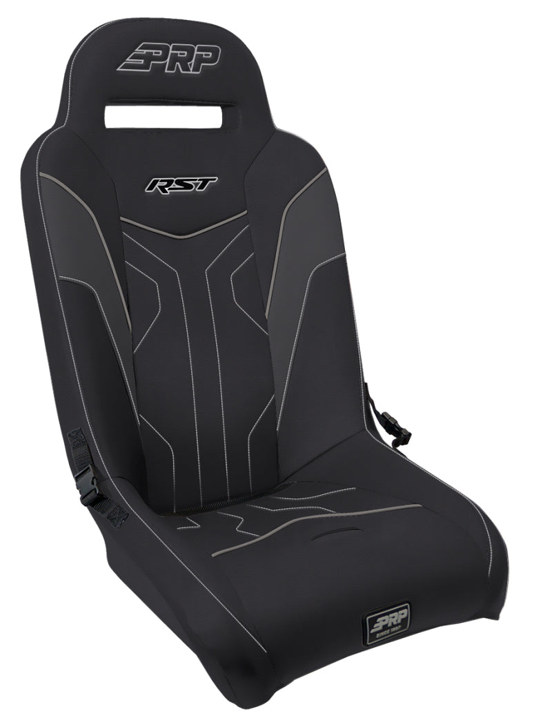 PRP Seats PRP Polaris RZR PRO XP/PRO R/Turbo R RST Suspension Seat- Black/Grey - A4101-PORXP-203