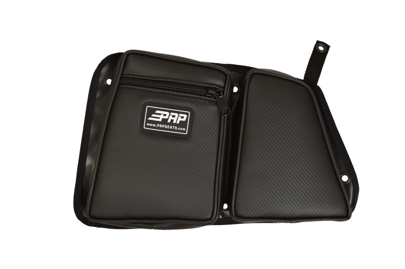 PRP Seats PRP Polaris RZR Rear Door Bag with Knee Pad (Driver Side)- Black - E40-210
