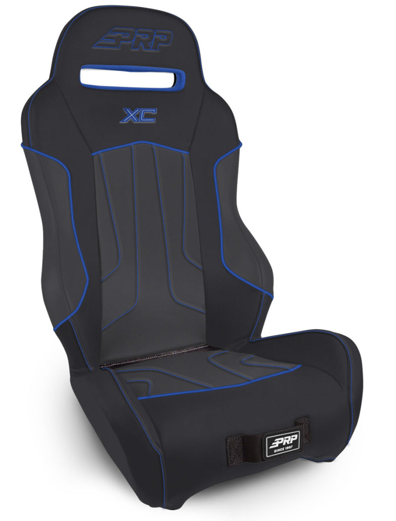 PRP Seats PRP XC Rear Suspension Seat- Black/Blue - A78R-V