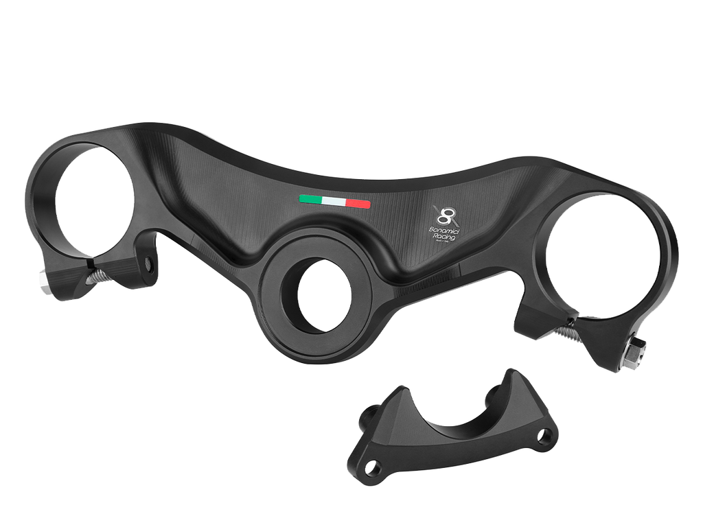 Bonamici Triple Tree Clamp Kawasaki Ninja ZX-4R/RR (Black)