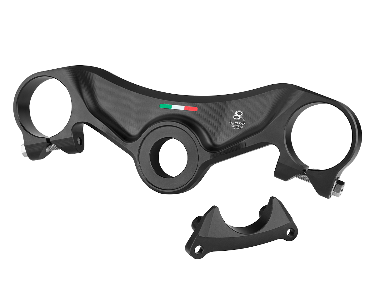 Bonamici Triple Tree Clamp Kawasaki Ninja ZX-4R/RR (Black)