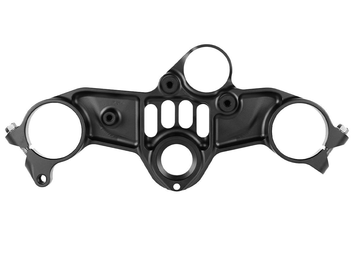 Bonamici Triple Tree Clamp Kawasaki Ninja ZX-10R (Black) (Street) (2021+)