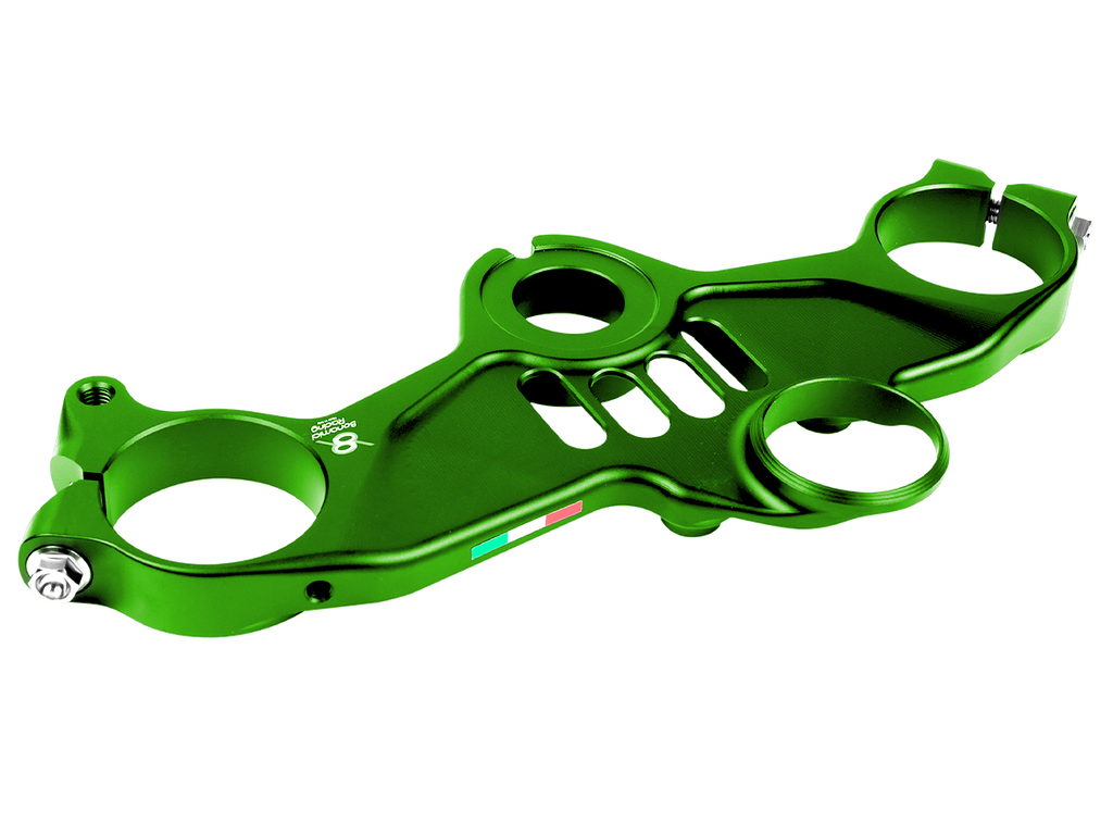 Bonamici Triple Tree Clamp Kawasaki Ninja ZX-10R (Green) (Street) (2021+)
