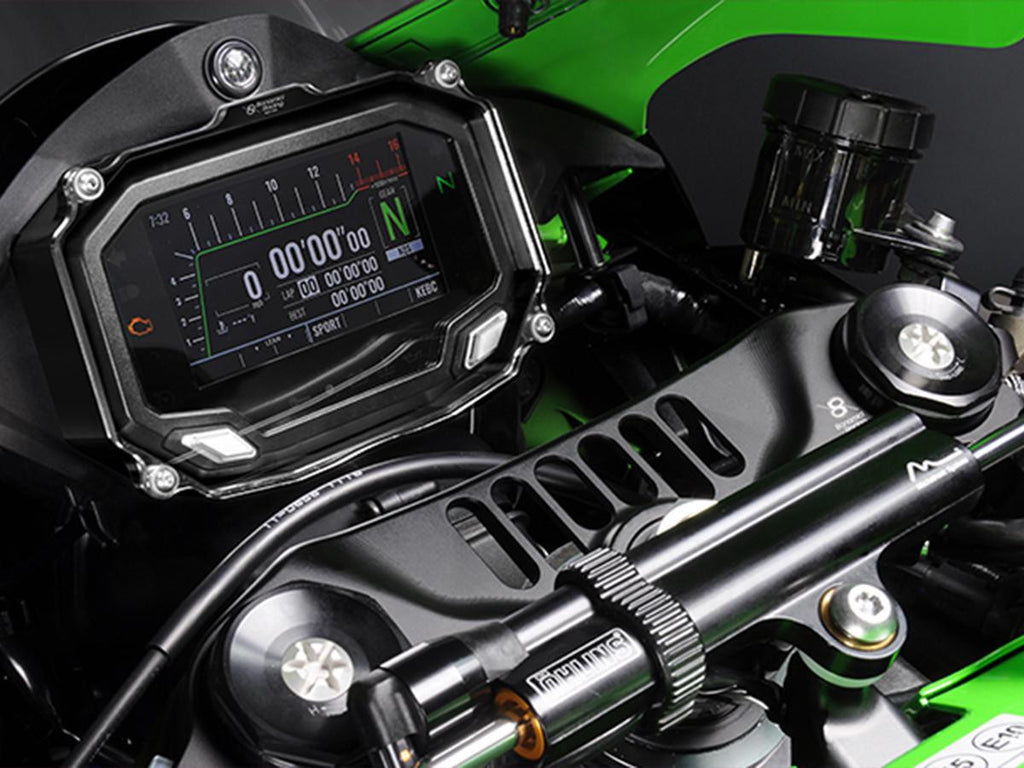 Bonamici Triple Tree Clamp Kawasaki Ninja ZX-10R (Black) (Race) (2021+)