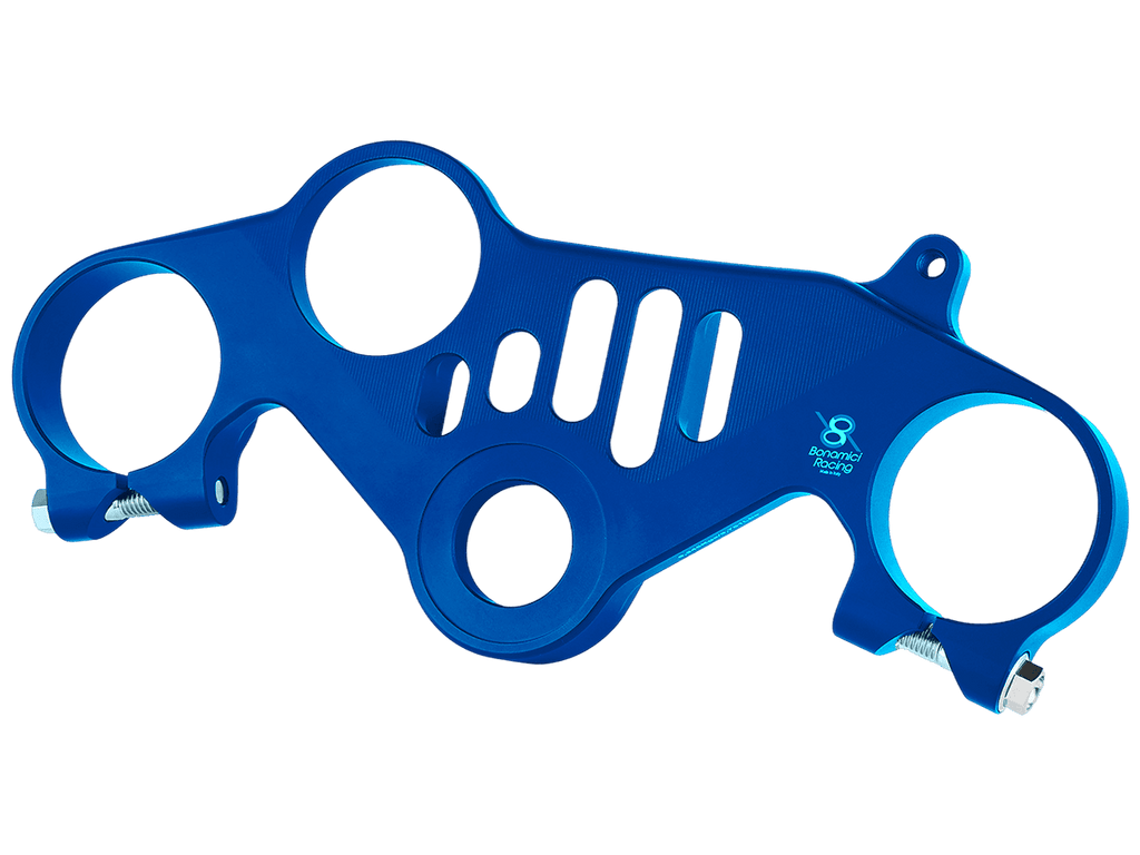 Bonamici Triple Tree Clamp Yamaha R9 (Blue) (Street)