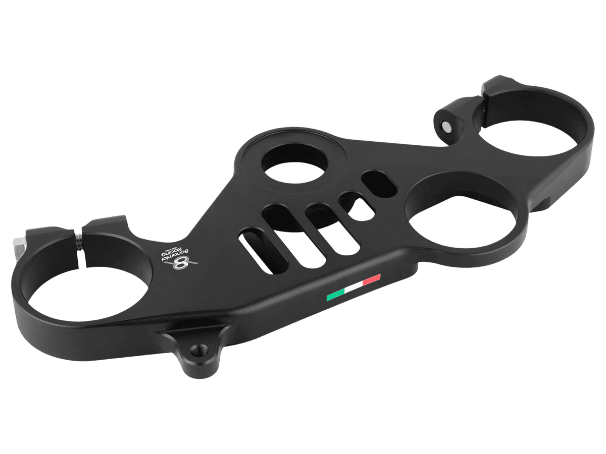 Bonamici Triple Tree Clamp Yamaha R9 (Black) (Street)