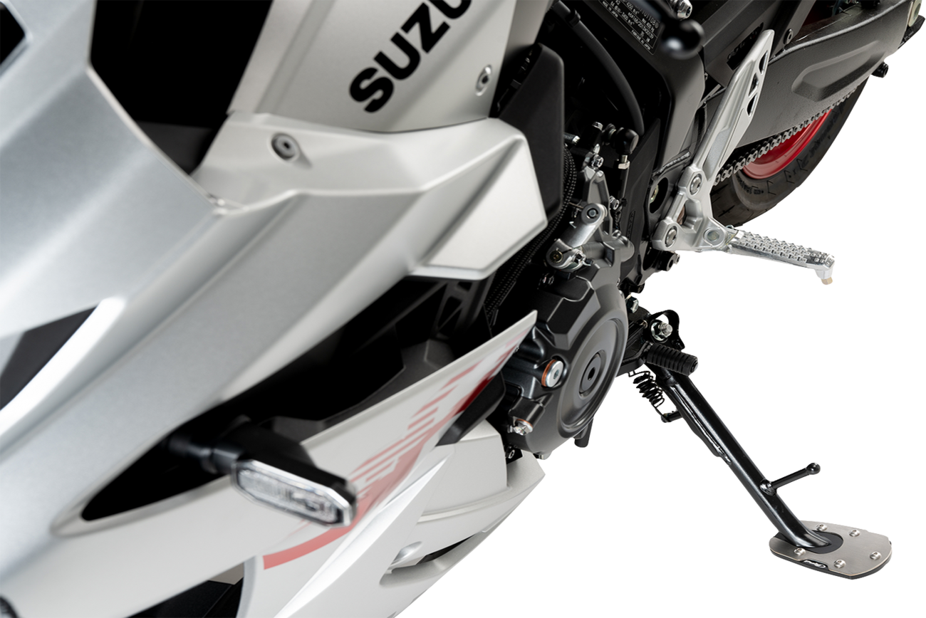 PUIG HI-TECH PARTS Kickstand Pad Extension - Suzuki / GS/V-Strom 0510-0746