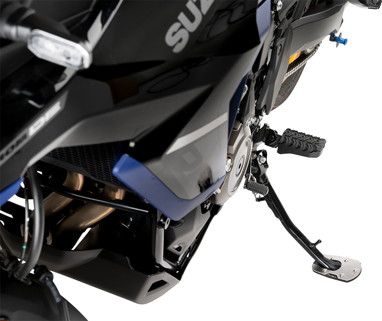 PUIG HI-TECH PARTS Kickstand Pad Extension - Suzuki / GS/V-Strom 0510-0756