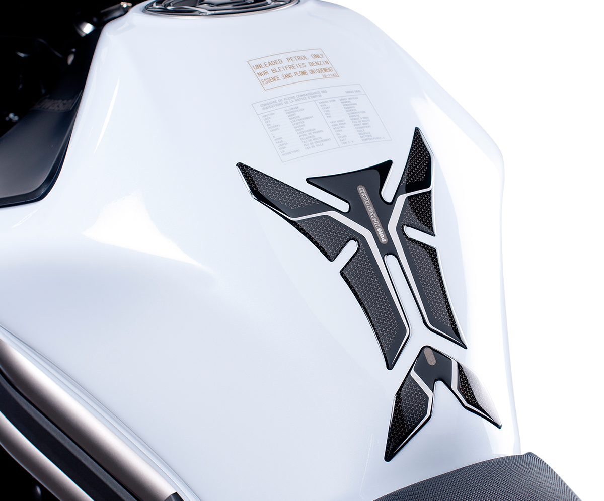 PUIG HI-TECH PARTS Naked Tank Pad - Tank Pad / Naked / Gray 0701-0873
