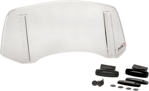PUIG MULTI-ADJUSTABLE WINDSHIELD VISOR - 20763W