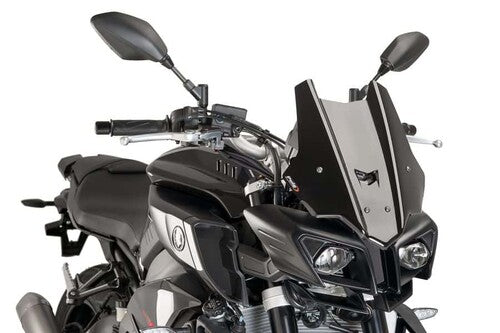 PUIG WINDSCREEN TOURING BLACK YAM - 8917N
