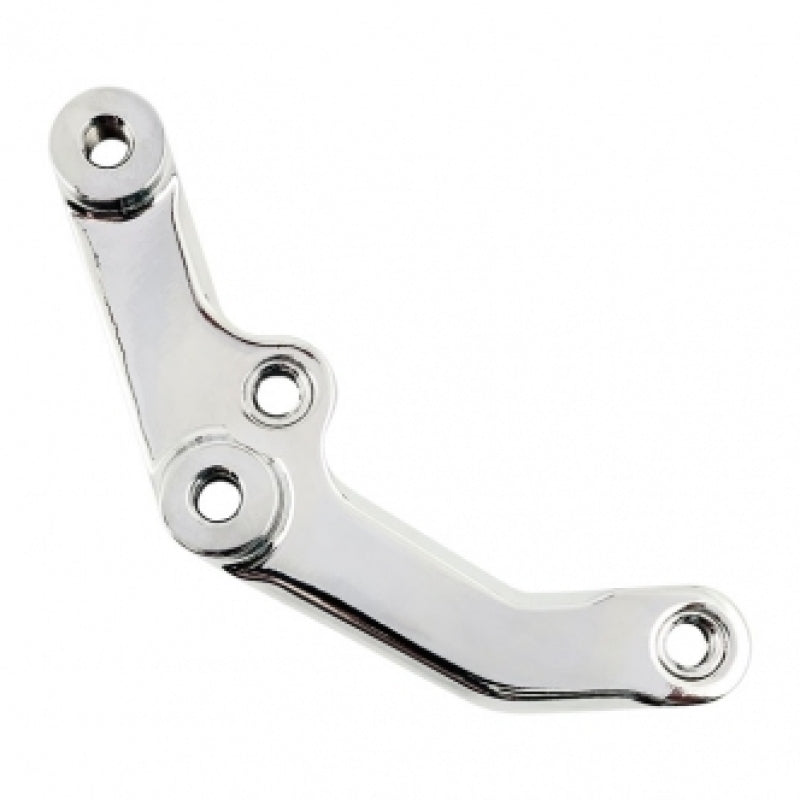 Performance Machine 00-Up HD Front Bracket Assembly - Alum - Chrome - 0023-1522NE-CH