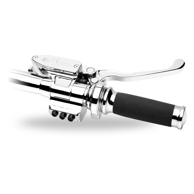 Performance Machine 11/16 Front Brake Master Cylinder - Contour - Chrome - 0062-2910-CH