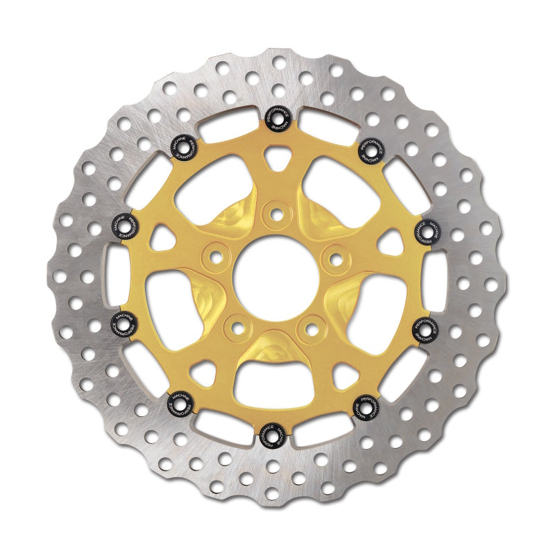 Performance Machine 11.8 X .20 Dominator Front - Gold Ano - 0133-1806S-G