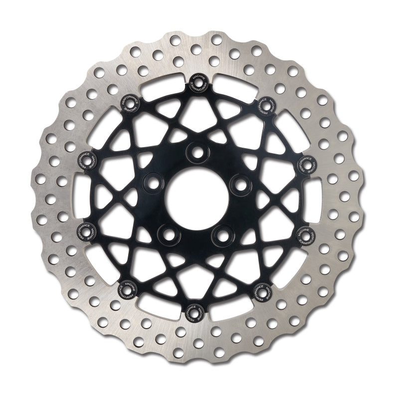 Performance Machine 11.8in X .20 Speedstar Front - Black Ano - 0133-1809S-B