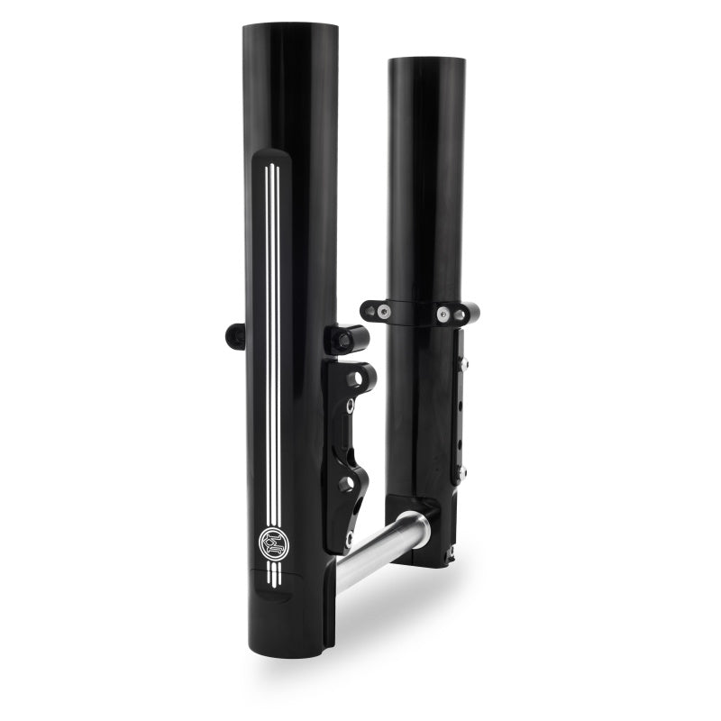 Performance Machine 2008-2013 FL Lower Leg Assembly - Contrast Cut - 0208-2056-BM