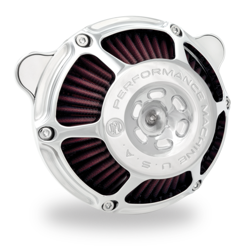 Performance Machine 23-Up CVO, 2024 Touring Max HP Air Cleaner - Chrome - 0206-2164-CH