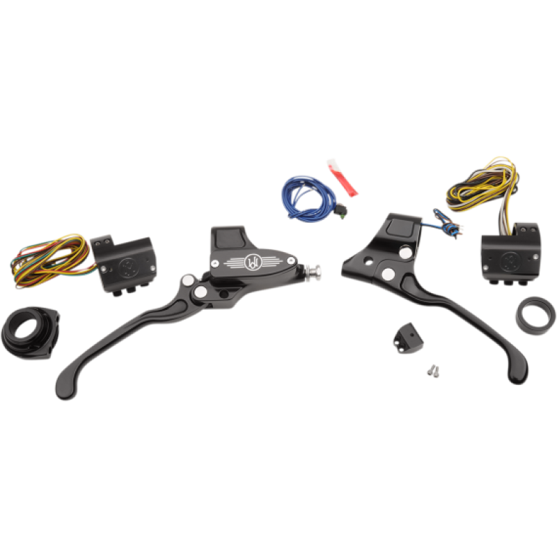 Performance Machine 9/16 Hand Control Set Cable - Contrast Cut - 0062-4019-BM