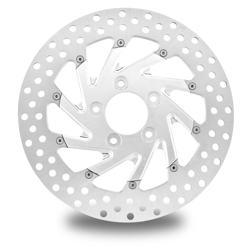 Performance Machine Disc/Carr 11.5 Del Rey Rear Right - Chrome - 0133-1523REYRS-CH
