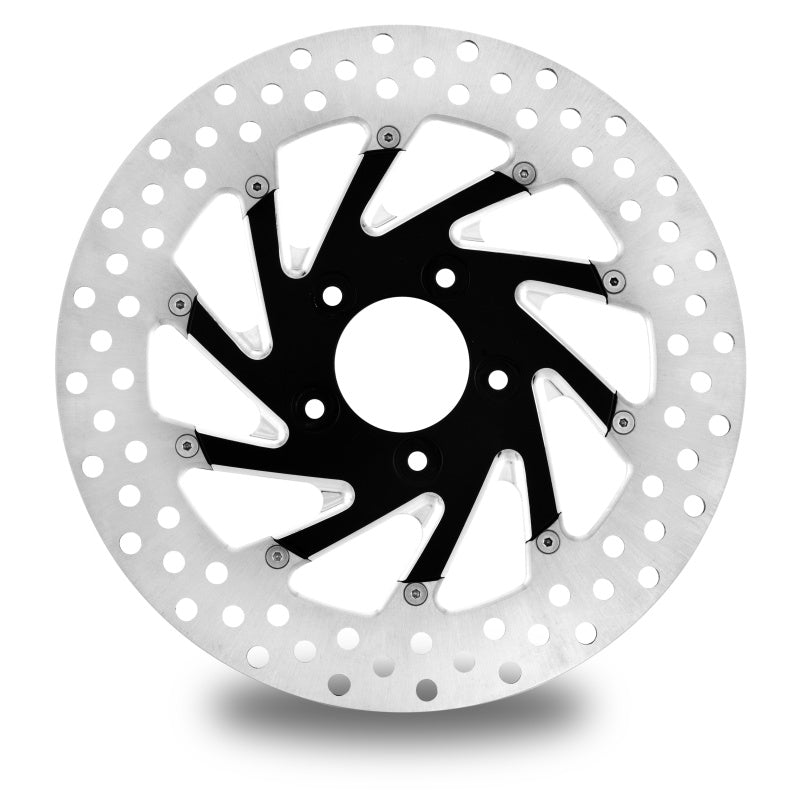 Performance Machine Disc/Carr 11.5 Del Rey Rear Right - Contrast Cut Platinum - 0133-1523REYRS-BMP