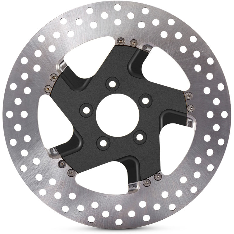 Performance Machine Disc/Carr 11.5 Factor Left Ss - Black Ops - 0133-1523FACLS-SMB