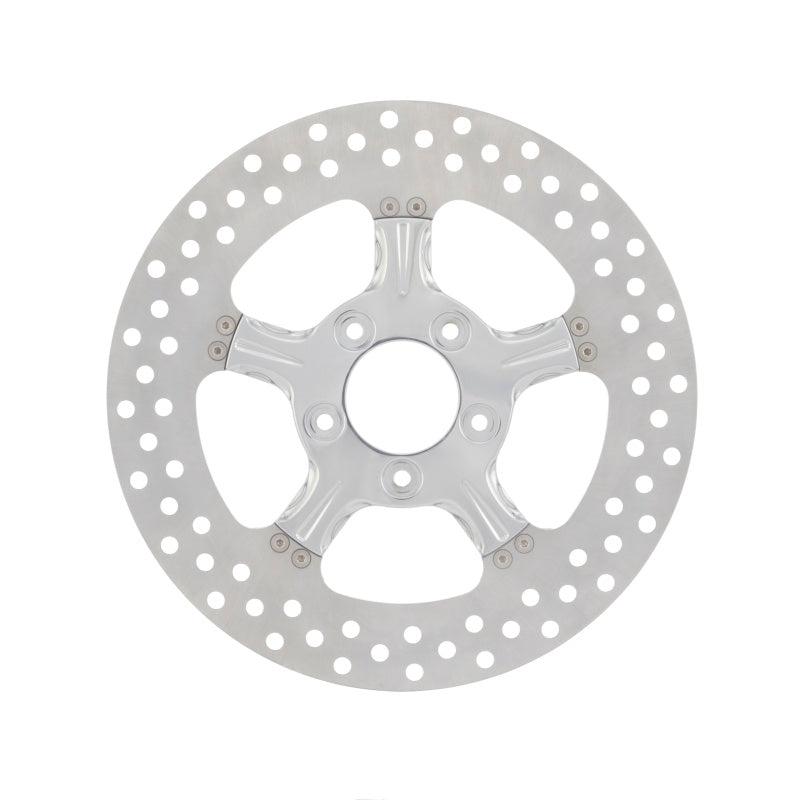 Performance Machine Disc/Carr 11.5 Fierce Rear - Chrome - 0133-1523XFRS-CH