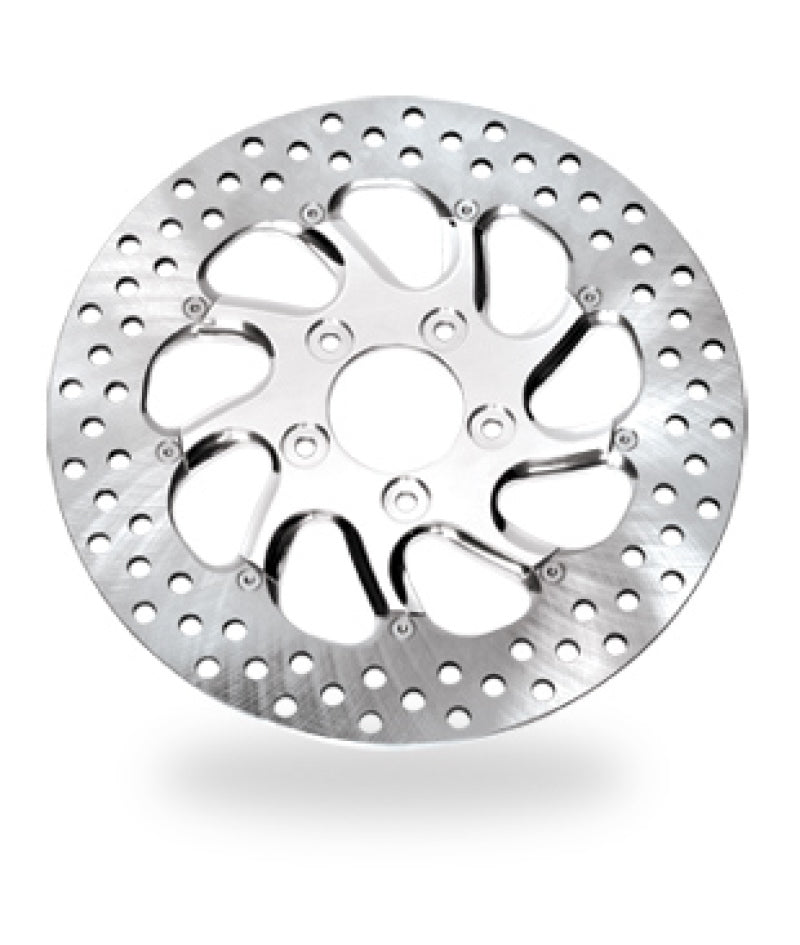 Performance Machine Disc/Carr 11.5 Torque Rear Left - Chrome - 0133-1523TORLS-CH