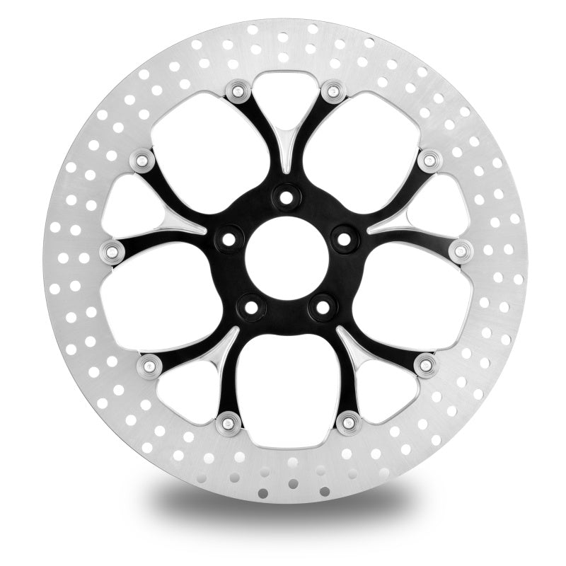 Performance Machine Disc/Carr 13x.20 Sf Galaxy Right - Contrast Cut Platinum - 0133-3015GALRS-BMP