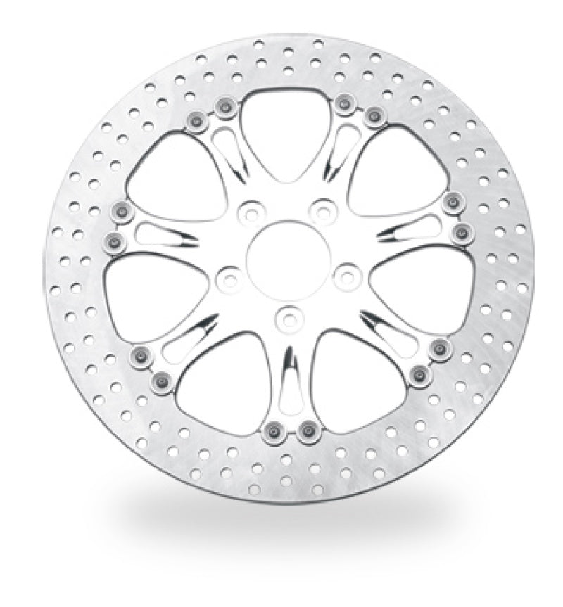 Performance Machine Disc/Carr 13x.20 Sf Heathen Front - Polished - 0133-3015HEAS