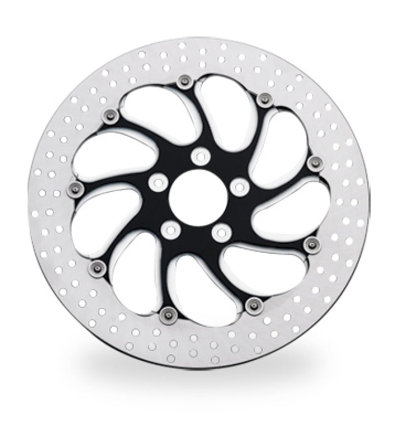 Performance Machine Disc/Carr 13x.20 Sf Torque Front Left - Contrast Cut Platinum - 0133-3015TORLS-BMP