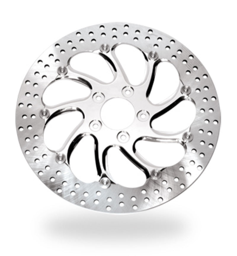 Performance Machine Disc/Carr 13x.20 Sf Torque Front Left - Polished - 0133-3015TORLS