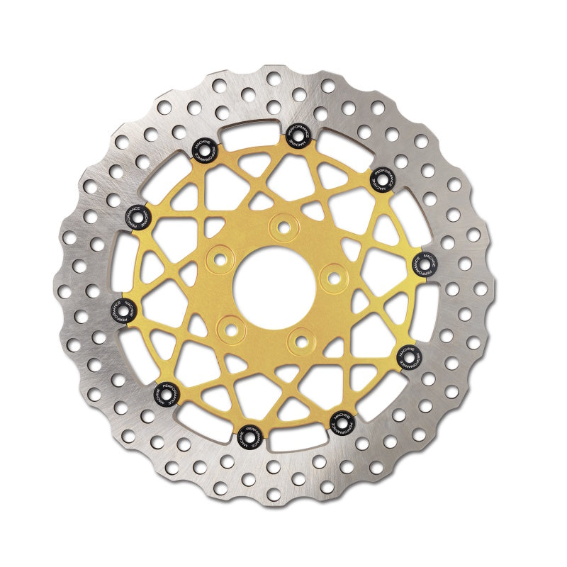 Performance Machine Disc/Carr Speedstar 11.8in x .20 FF No O/S Rr - Gold Ano - 0133-1810S-G