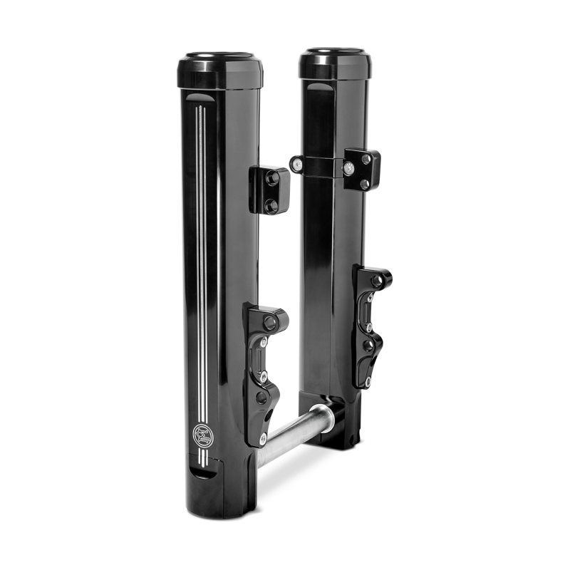 Performance Machine Dyna and M8 Softail Lower Leg Assembly 49mm - Contrast Cut - 0208-2177-BM