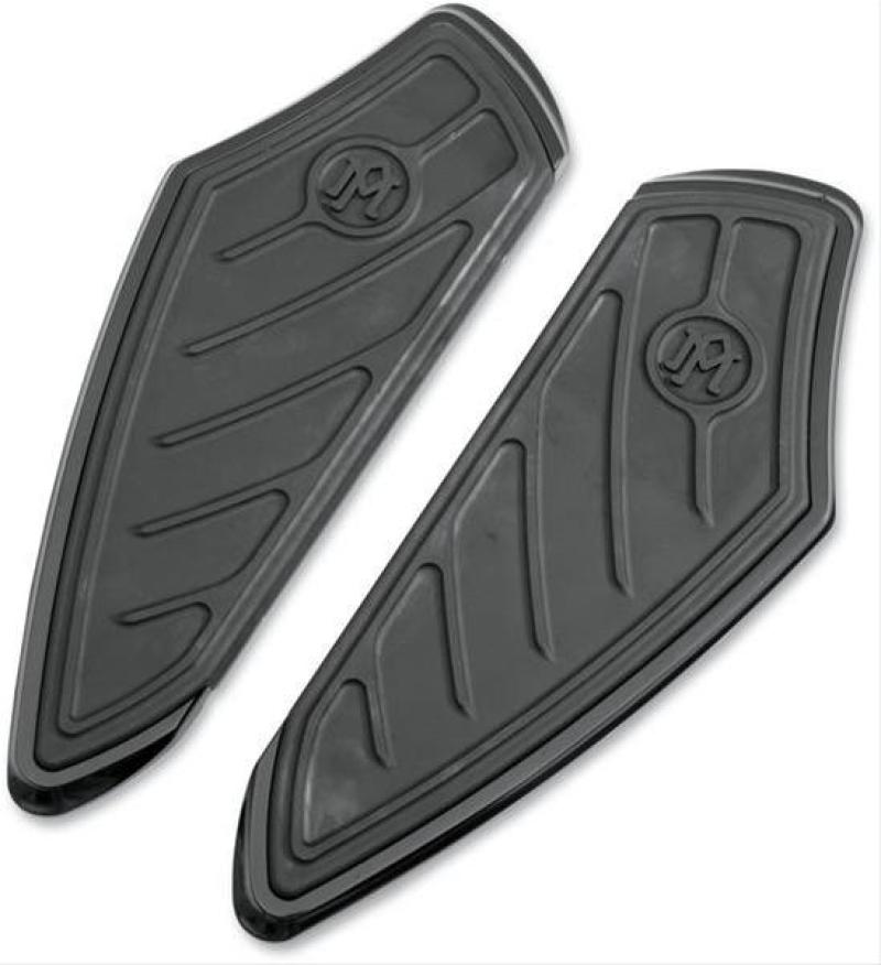 Performance Machine Floorboard Assembly Driver Contour- Black Ano - 0036-1000-B