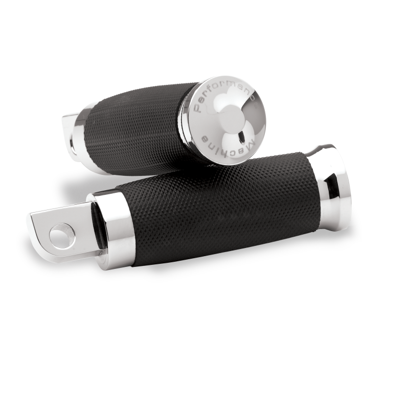 Performance Machine Footpegs Contour - Chrome - 0035-0083-CH