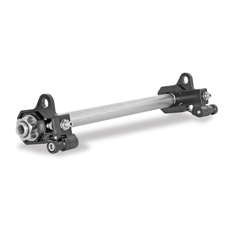 Performance Machine HD Touring Axle Adj Kit - Black Ano - 0117-0028M-B