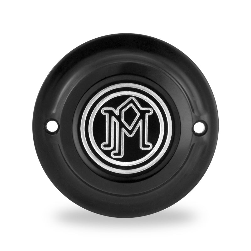 Performance Machine Ignition Cover Scallop - Contrast Cut - 0177-2029-BM