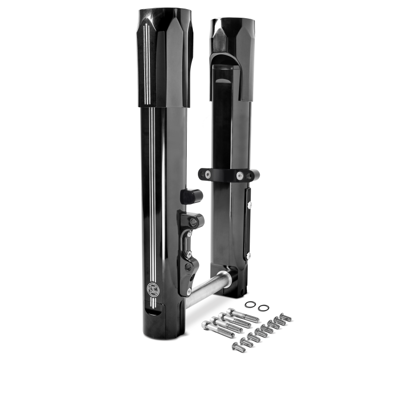 Performance Machine Leg Assembly 2014-Up Touring - Contrast Cut - 0208-2174-BM