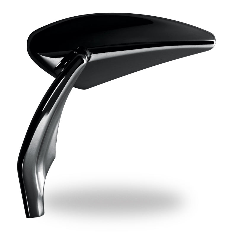 Performance Machine Mirror Assembly Left Torque - Black Ano - 0064-2007-B